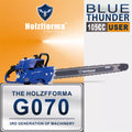 105cc Holzfforma® Blue Thunder G070 Gasoline Chain Saw Power Head Only Without Guide Bar and Saw Chain